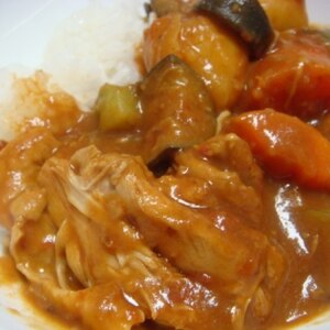 ふわふわ食感☆鶏胸肉が軟らかに～スパイシーカレー